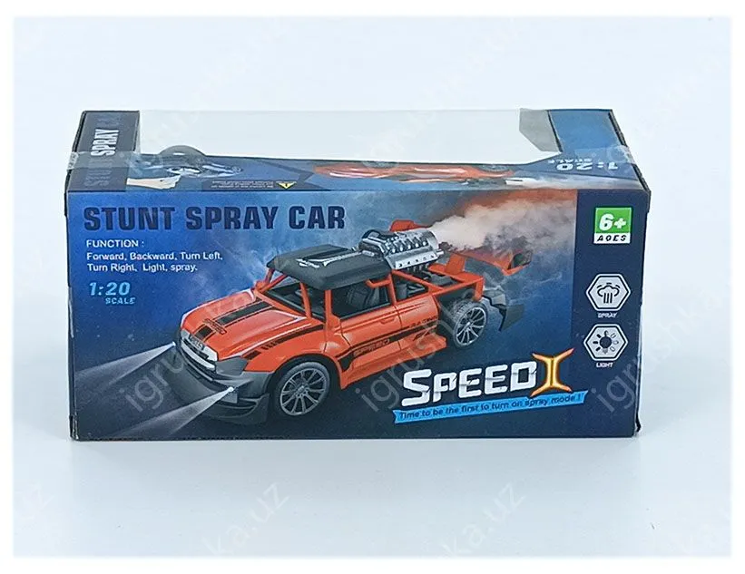 картинка Полицейская машина с дымом и с пультом 660-2 от магазина igrushka.uz