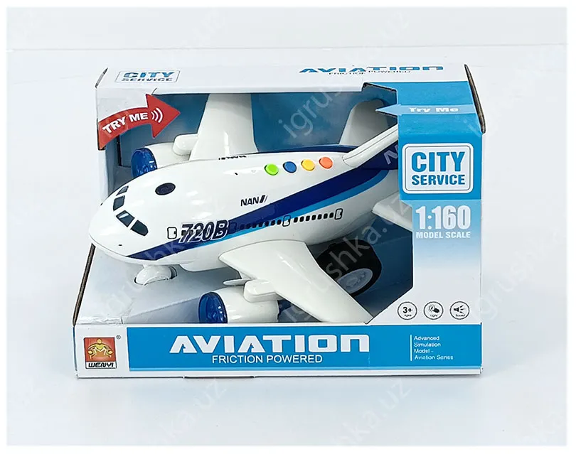 картинка Самолёт инерционный WY720B от магазина igrushka.uz