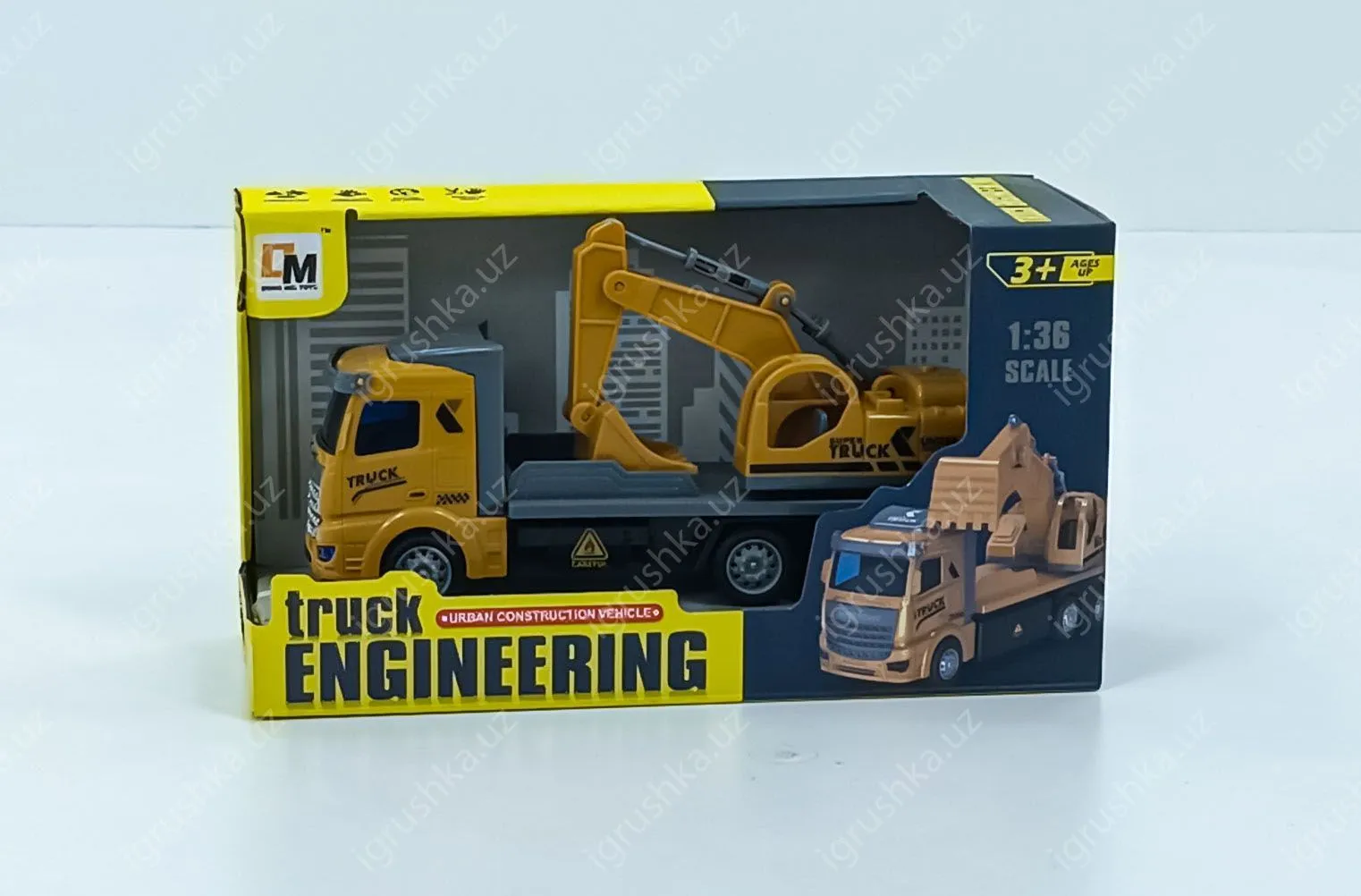 картинка Игрушечные экскаватор масштаб 1:36 F0212A от магазина igrushka.uz