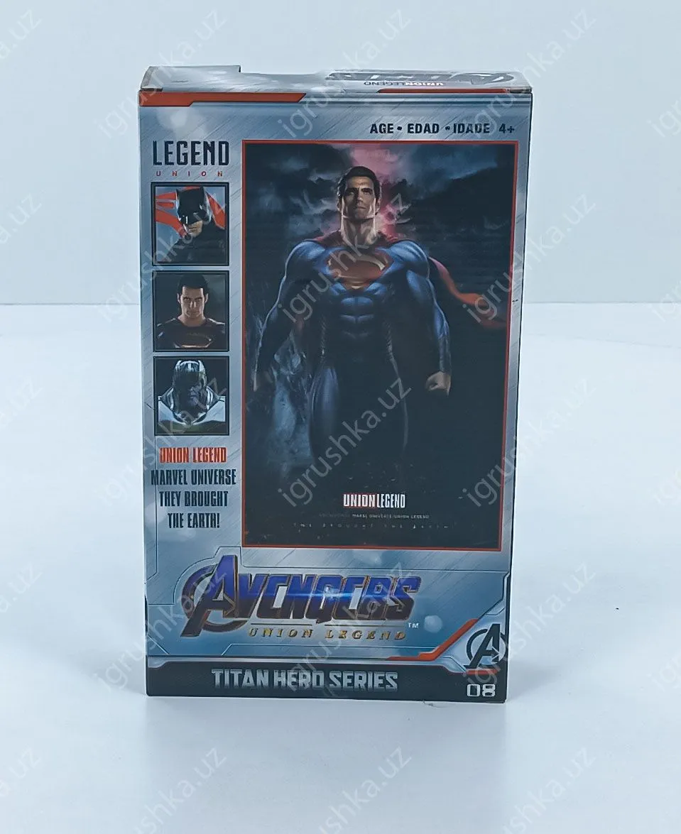 картинка 29см Фигурка игрушка супергерой "Супермен", игрушка для мальчика от магазина igrushka.uz