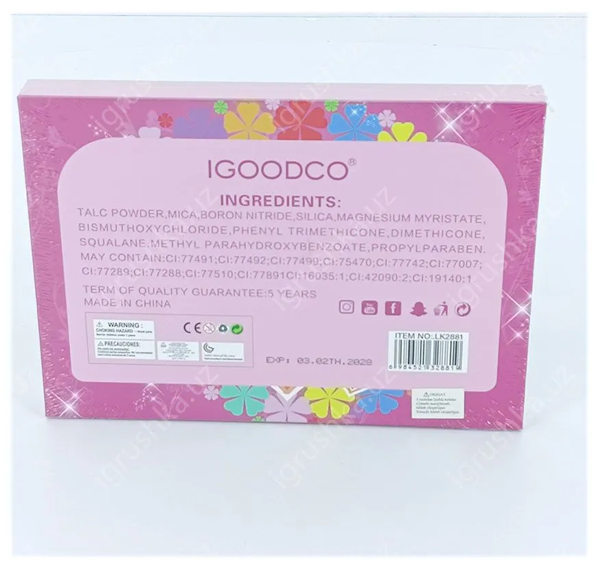 картинка Набор детской косметики "IGOODCO" LK2881 от магазина igrushka.uz