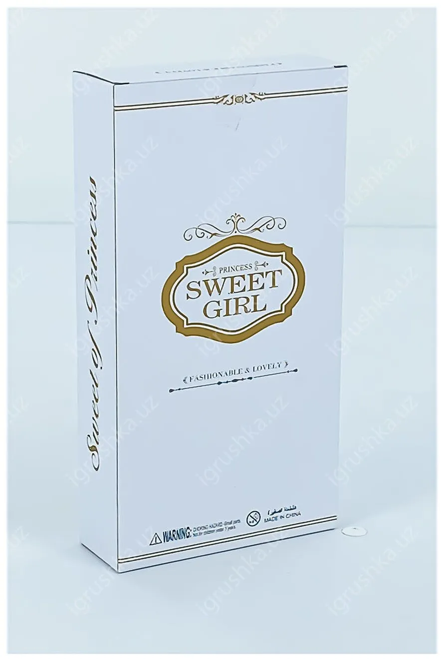 картинка Кукла шарнирная, 23 см, для девочек SWEET GIRL от магазина igrushka.uz