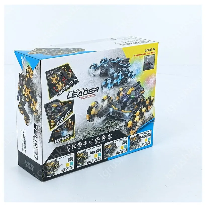 картинка Танк перевёртыш радиоуправляемый пускает дым трюковой 360 град. YL-81-1 от магазина igrushka.uz