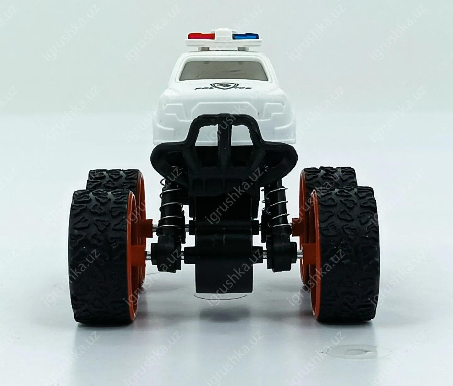 картинка Игрушечные полицейские машинки на огромных шин (без упаковки) (цена за 1 шт) от магазина igrushka.uz