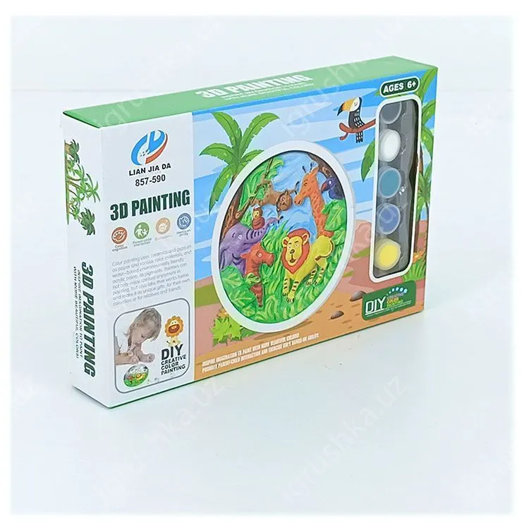картинка 3д раскраска "3D PAINTING" от магазина igrushka.uz