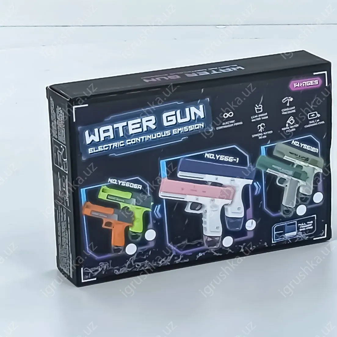 картинка Электрический Водяной пистолет "Water Gun" Y566-1 от магазина igrushka.uz