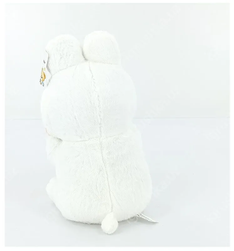 картинка Заяц Пушок с морковкой 38см от магазина igrushka.uz