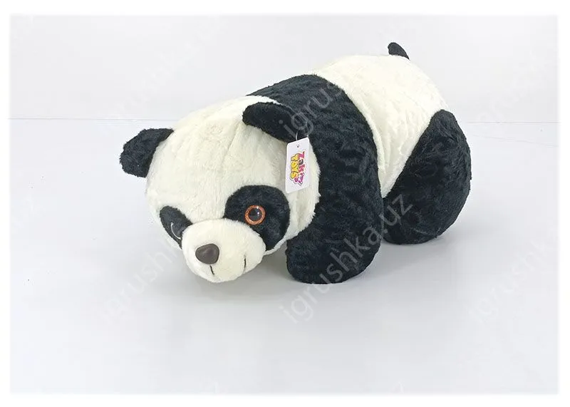 картинка Мягкая игрушка Панда Zakir Toys, 45 см, черно-белая от магазина igrushka.uz