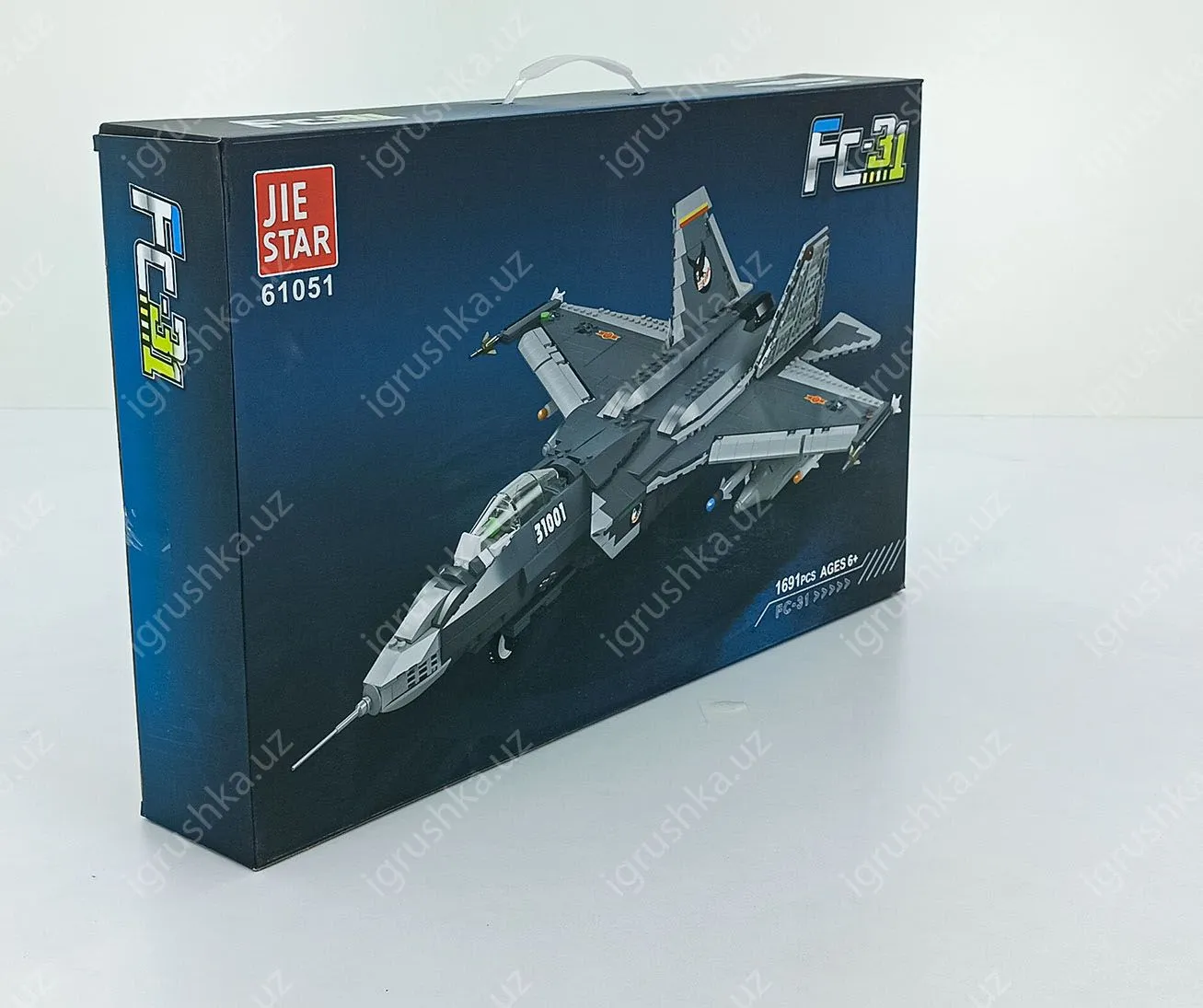 картинка Коллекционный большой набор конструктор JIESTAR 61051 1691 деталей от магазина igrushka.uz