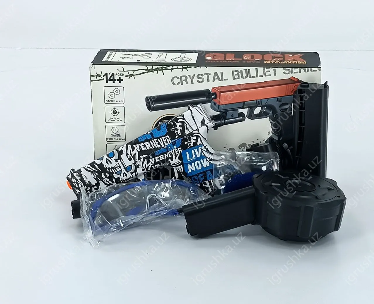 картинка Орбиз пистолет Glock 807-5 manual - automatic от магазина igrushka.uz