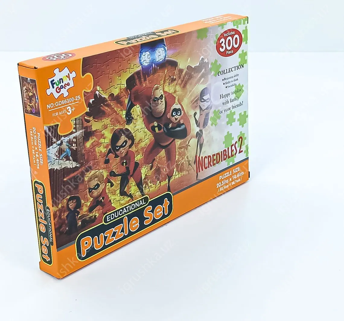 картинка Суперсемейка пазлы 300 элементов от магазина igrushka.uz