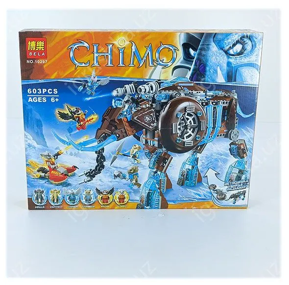 картинка Конструктор "Chima" «Ледяной мамонт-штурмовик Маулы» 603 деталей от магазина igrushka.uz