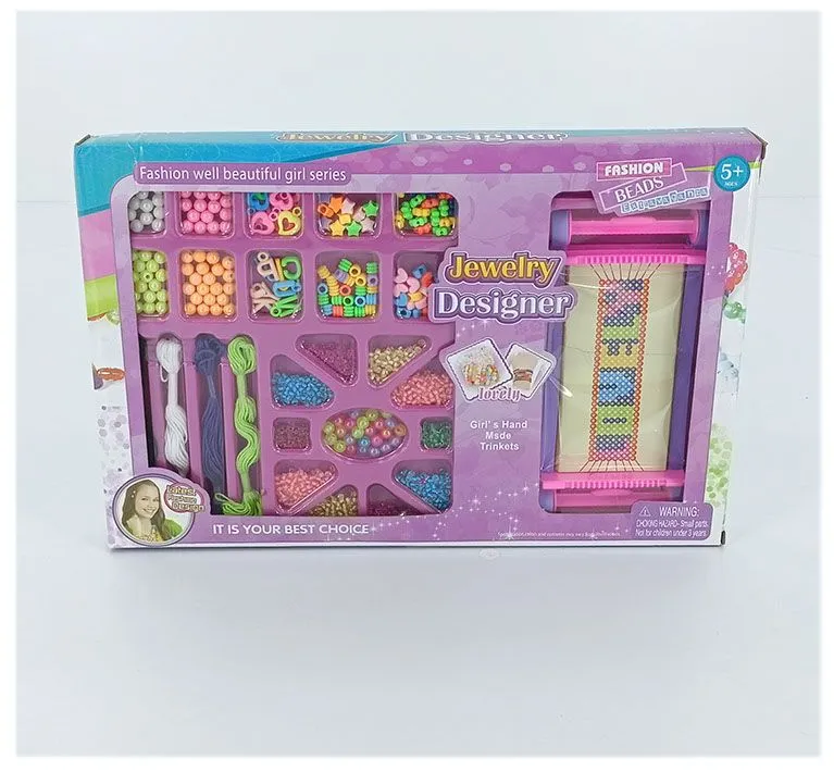 картинка Набор для создания ожерелий, браслетов, брелков, бус 531 от магазина igrushka.uz