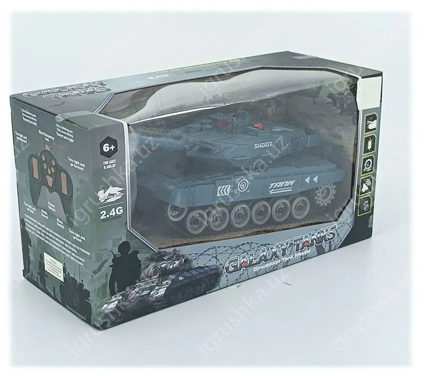 картинка Радиоуправляемая Танк JF520 usb-зарядное от магазина igrushka.uz