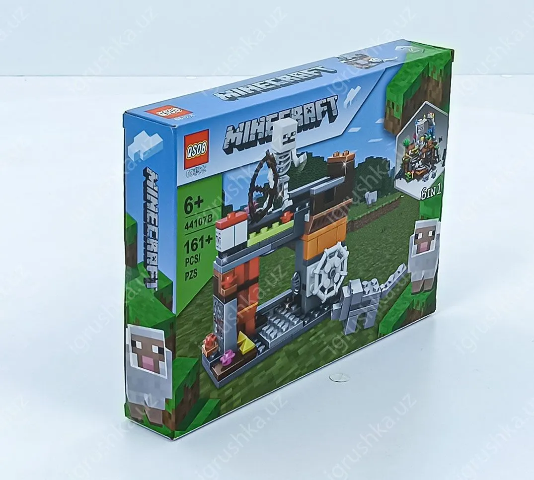 картинка Конструктор Майнкрафт "Ферма" 161+ деталей от магазина igrushka.uz