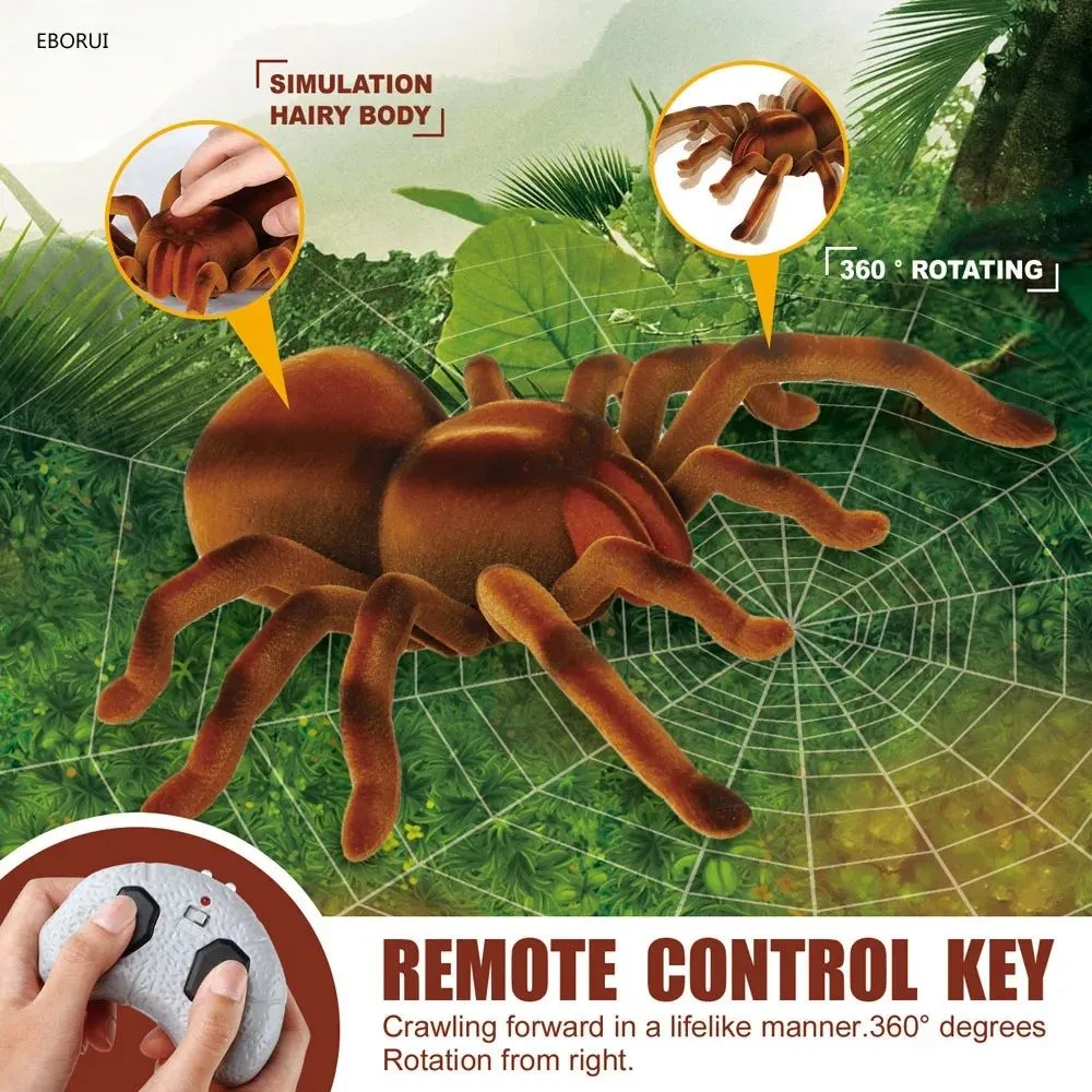 картинка EBORUI RC Паук дистанционного управления THERAPHOSA от магазина igrushka.uz