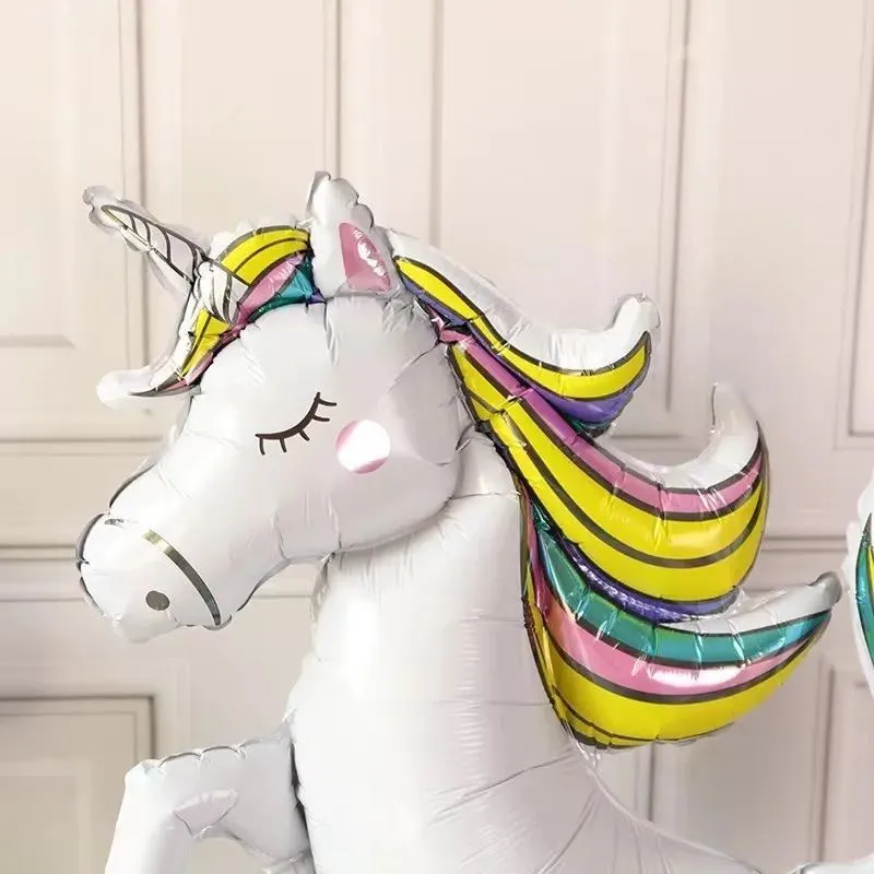 картинка Шар 3D Фигура на подставке Радужный единорог от магазина igrushka.uz