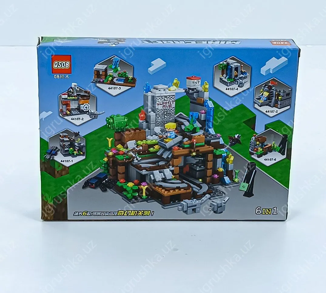 картинка Конструктор Майнкрафт "Ферма" 161+ деталей от магазина igrushka.uz