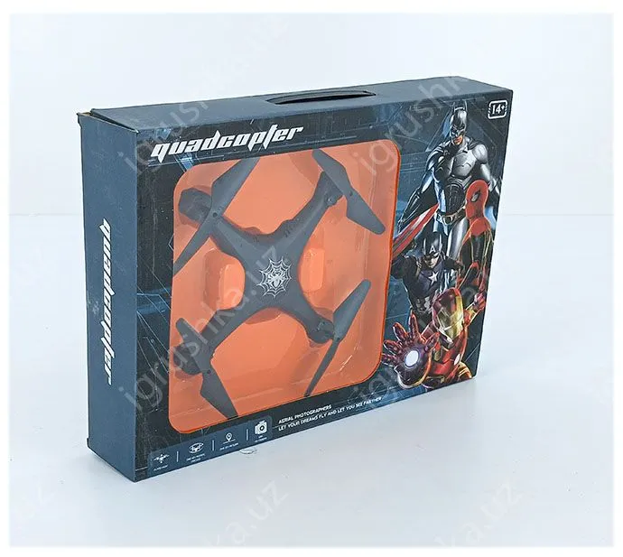 картинка Квадрокоптер Avengers - Capitan Amerika и Spider Man Y35-2 от магазина igrushka.uz