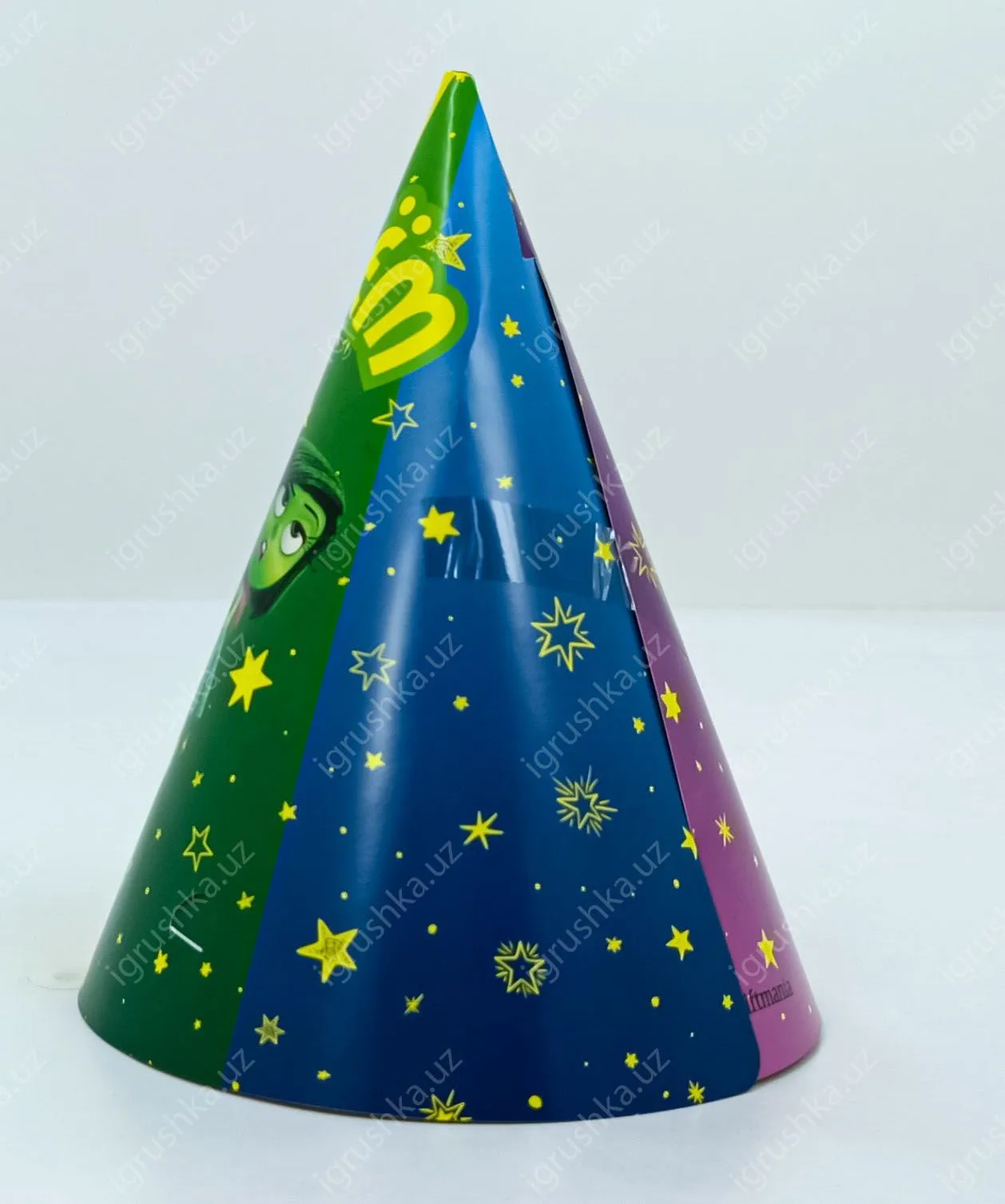 картинка Праздничные шапочки для детей - С днем рождения! «Головоломка» (Цена за 1 штук) от магазина igrushka.uz