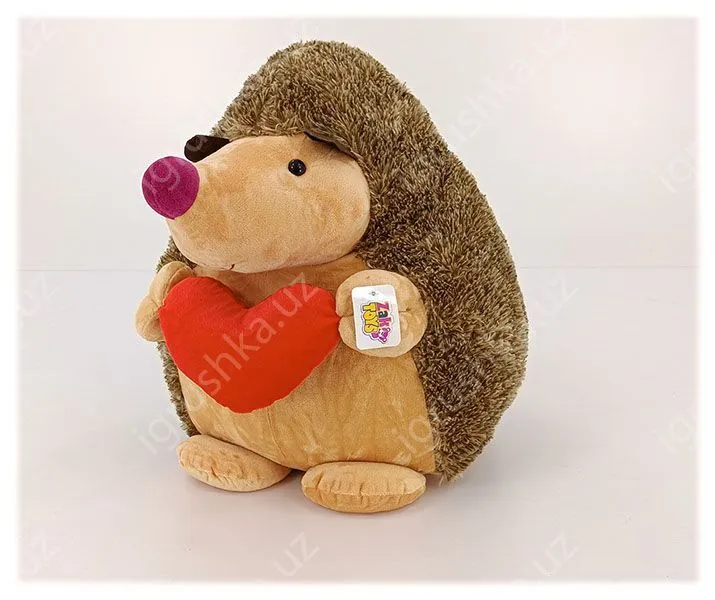 картинка Мягкая игрушка Ёжик 45 см, пушистый лесной друг (игрушка-подушка) от магазина igrushka.uz