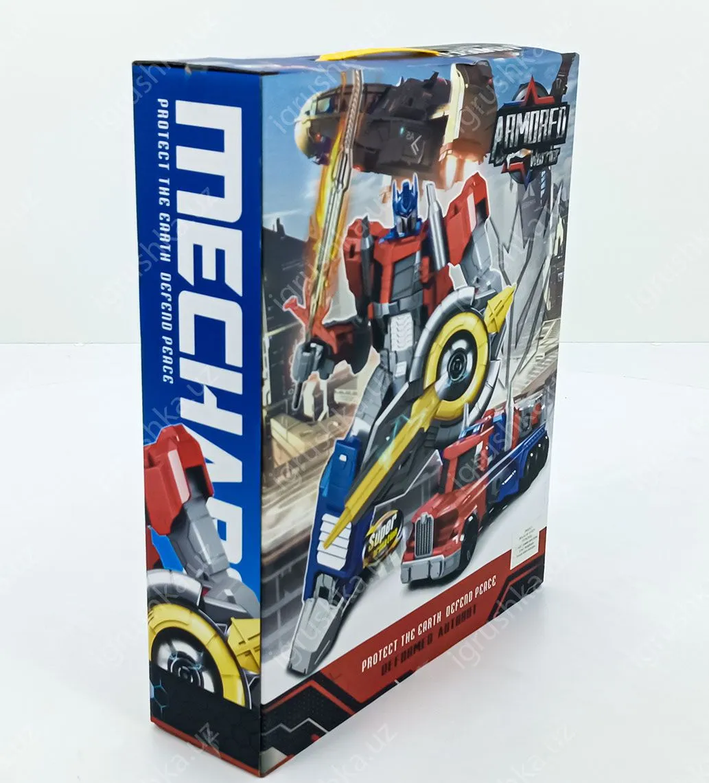 картинка Робот-трансформер Armored Warrior Mecha, грузовик и робот, 3+ от магазина igrushka.uz