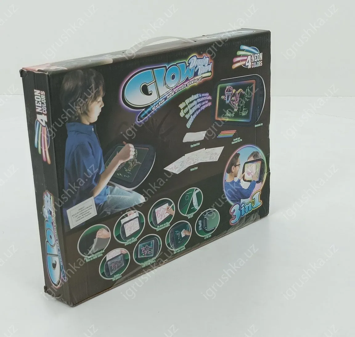 картинка 3D доска для рисования "“3D Magic Drawing Board" 3в1 от магазина igrushka.uz