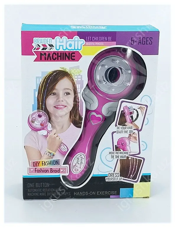 картинка Детская машинка для плетения косичек 11476 от магазина igrushka.uz