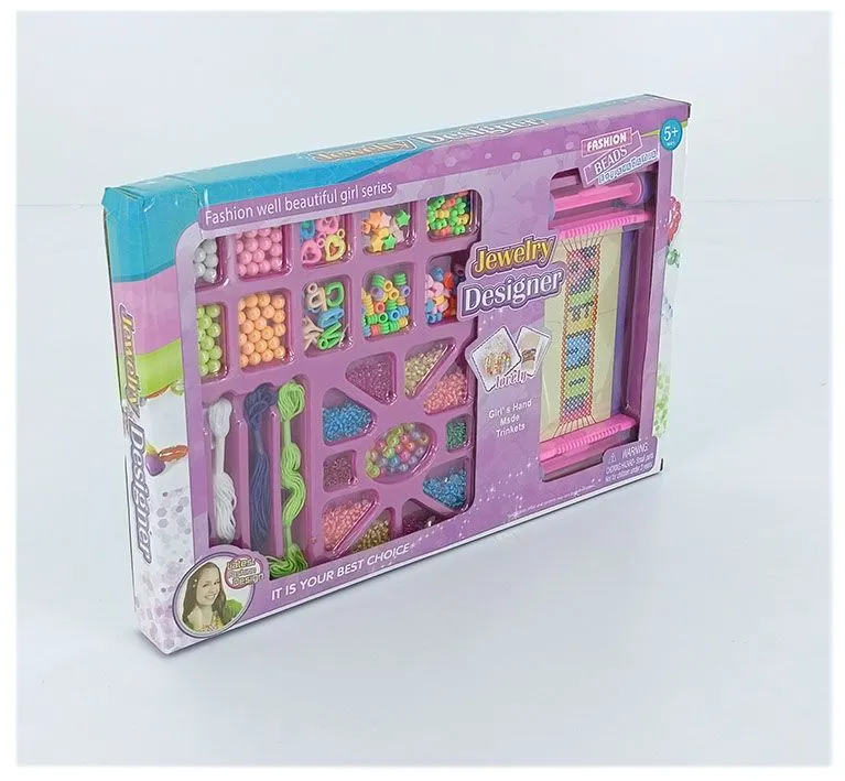 картинка Набор для создания ожерелий, браслетов, брелков, бус 531 от магазина igrushka.uz