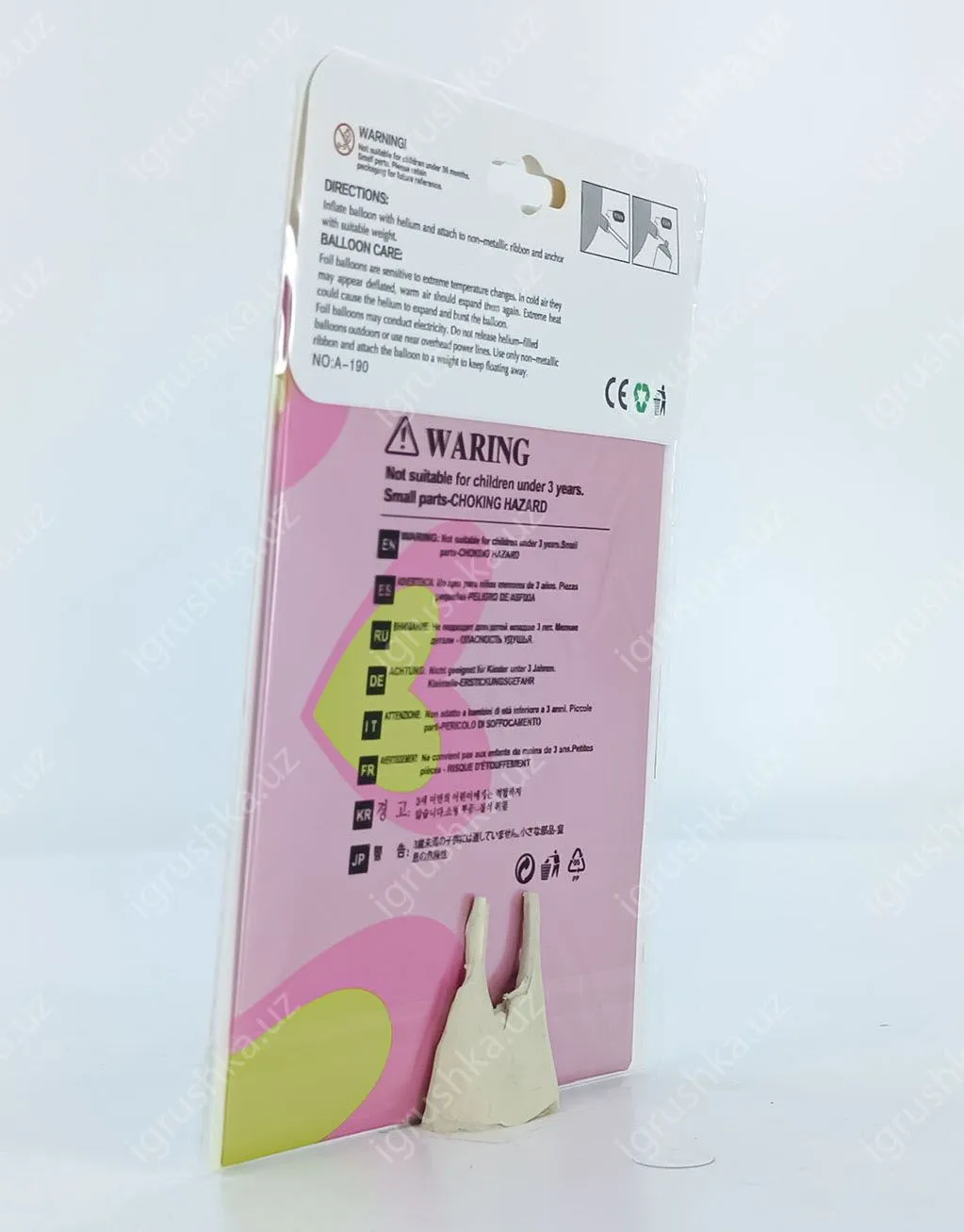 картинка Шар фольгированный, Динозаврик 1PCS 67x96 от магазина igrushka.uz