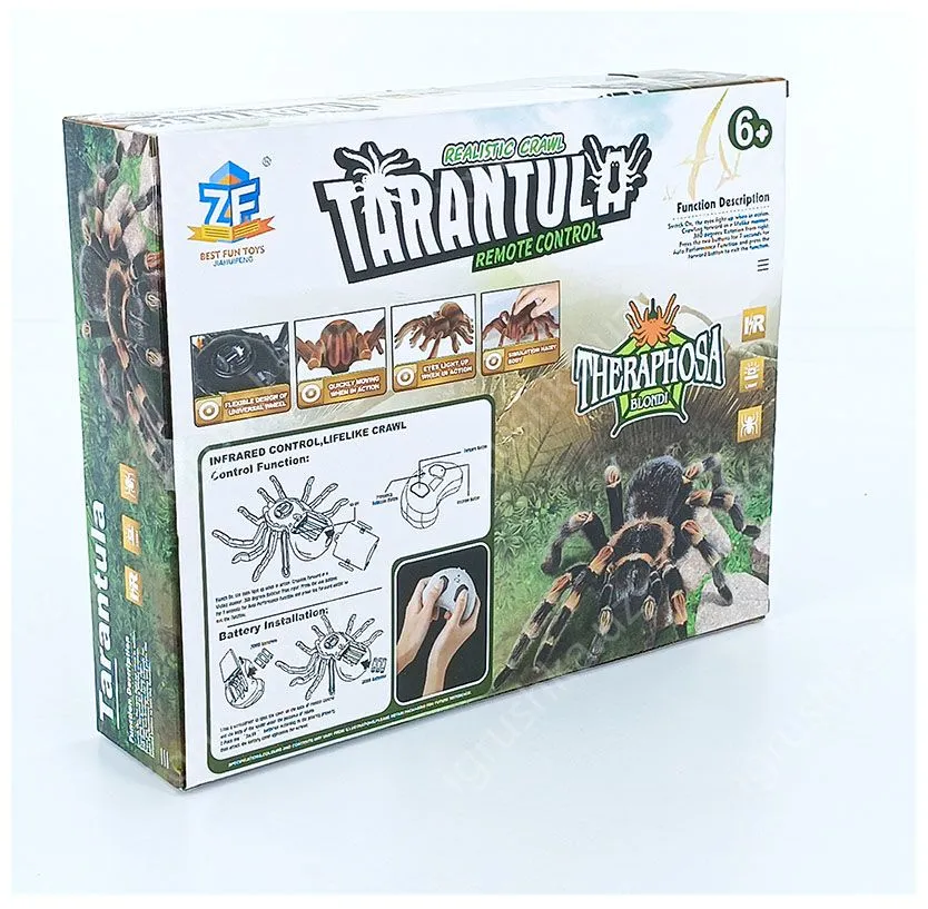 картинка EBORUI RC Паук дистанционного управления THERAPHOSA от магазина igrushka.uz