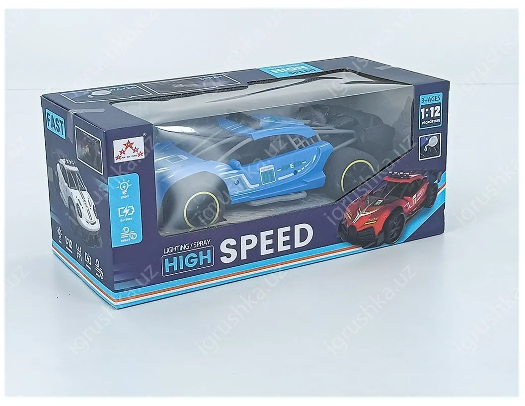 картинка Машинки на радиоуправлении с дымом HIGH SPEED от магазина igrushka.uz