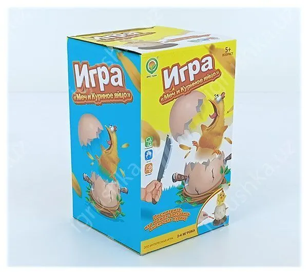 картинка Настольная игра Меч и Куриное яйцо, 2-4 игрока, 5+ от магазина igrushka.uz