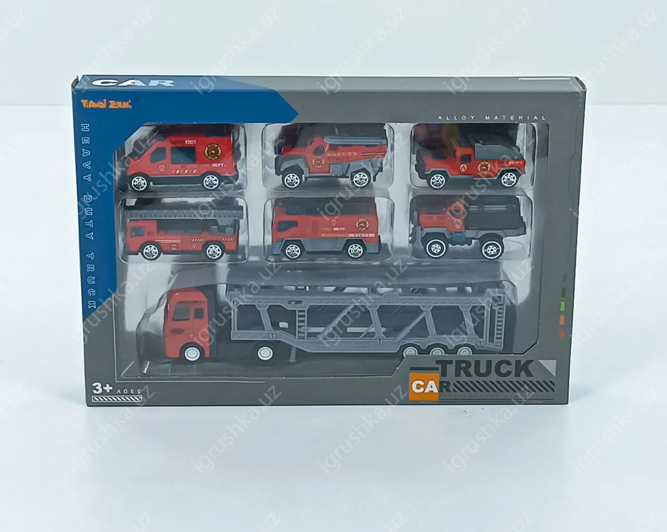 картинка Набор моделек для трека, коллекционные машинки металлические, автовоз от магазина igrushka.uz