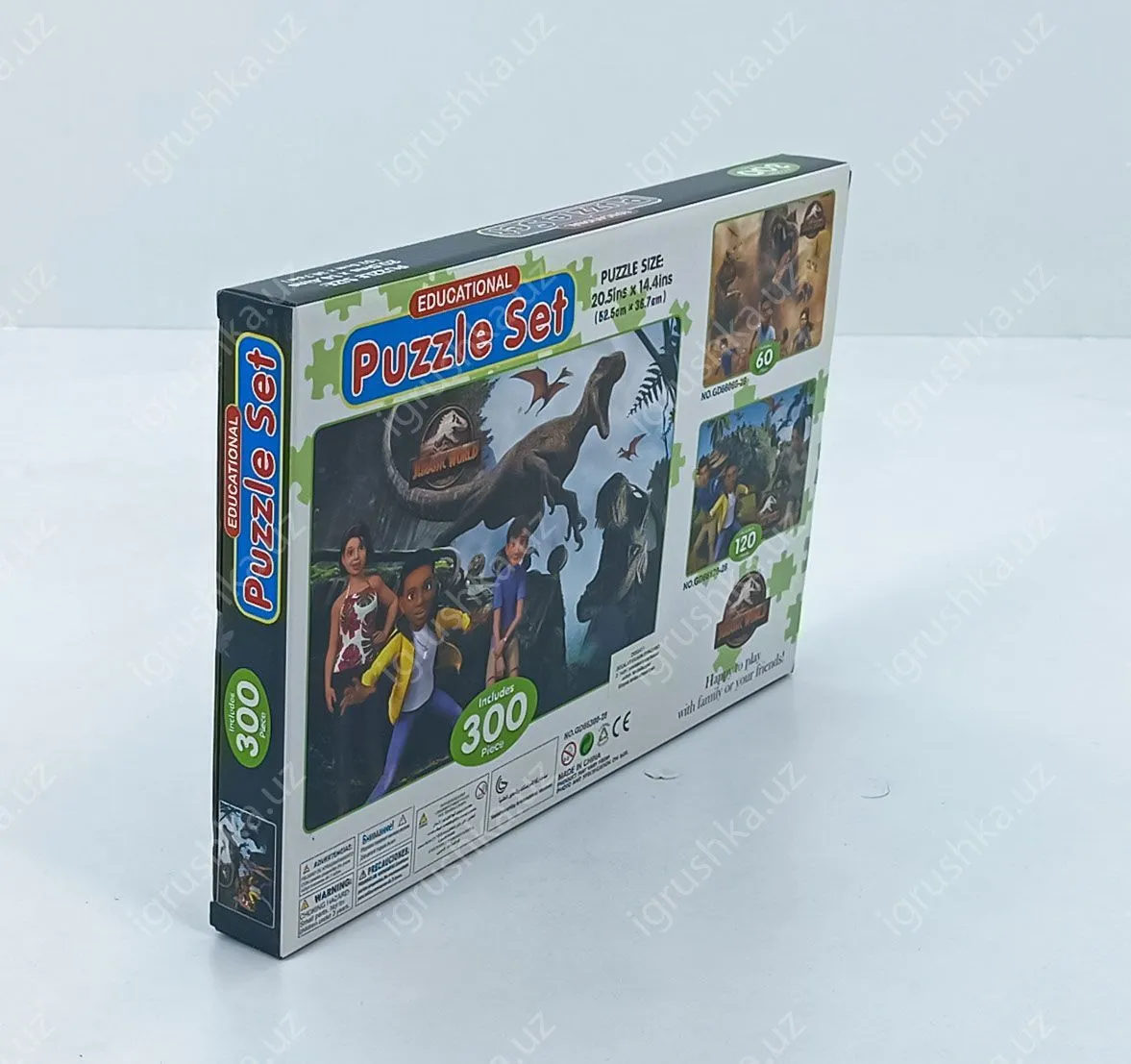 картинка Пазлы для детей 300 элементов Парк Юрского периода от магазина igrushka.uz