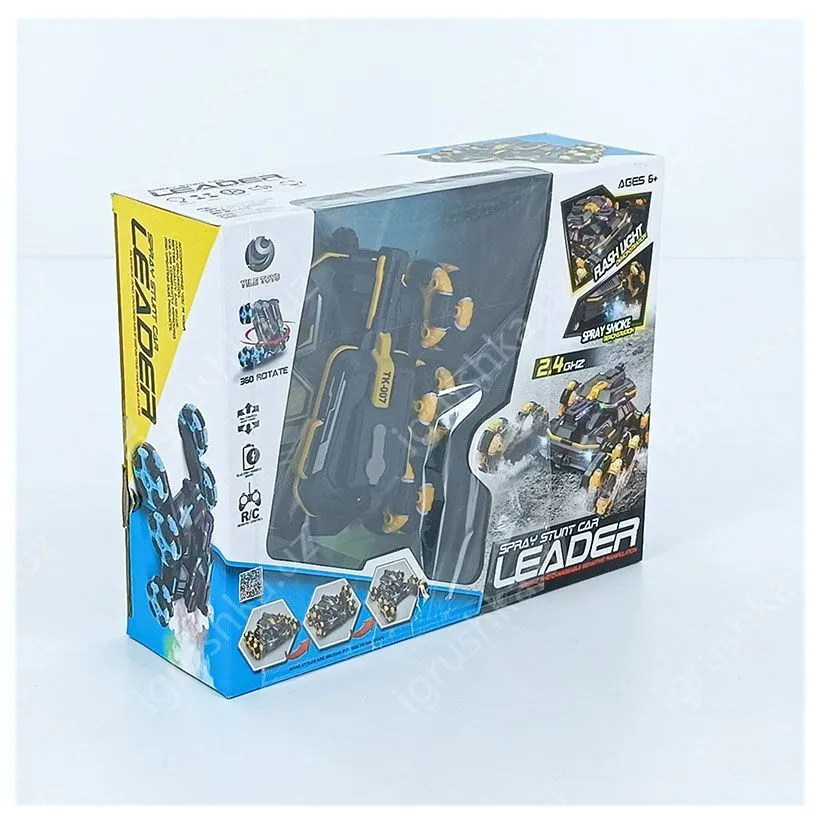 картинка Танк перевёртыш радиоуправляемый пускает дым трюковой 360 град. YL-81-1 от магазина igrushka.uz