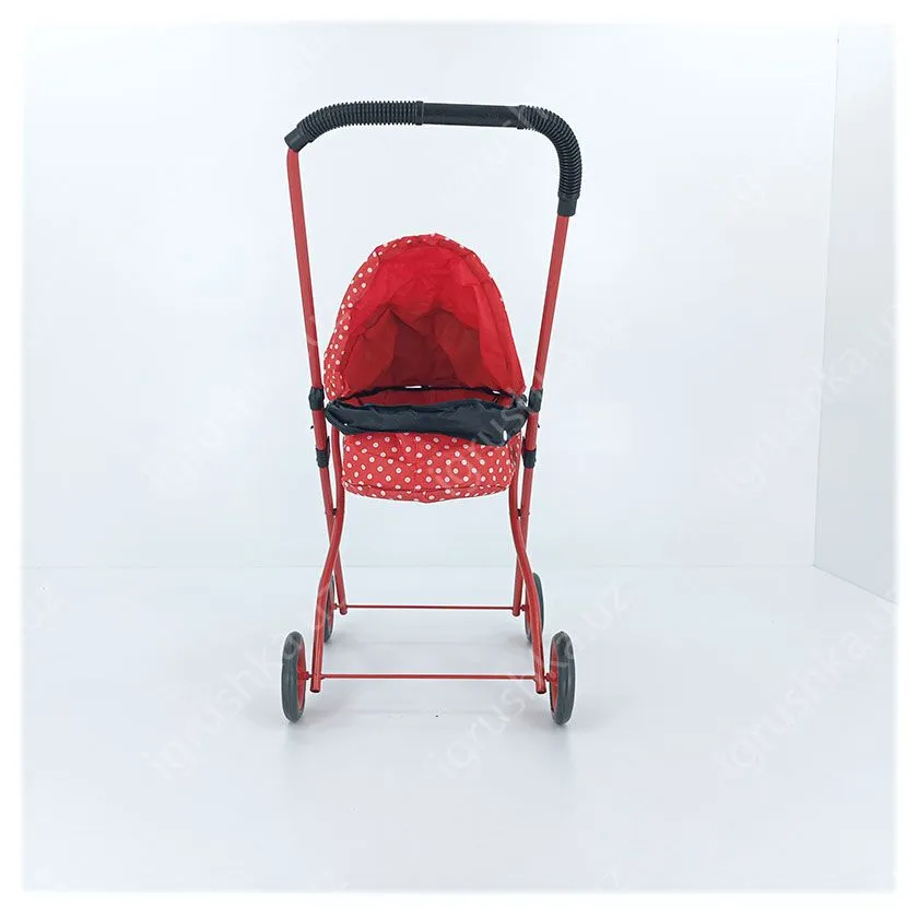 картинка Коляска для кукол в горошек прогулочная от магазина igrushka.uz