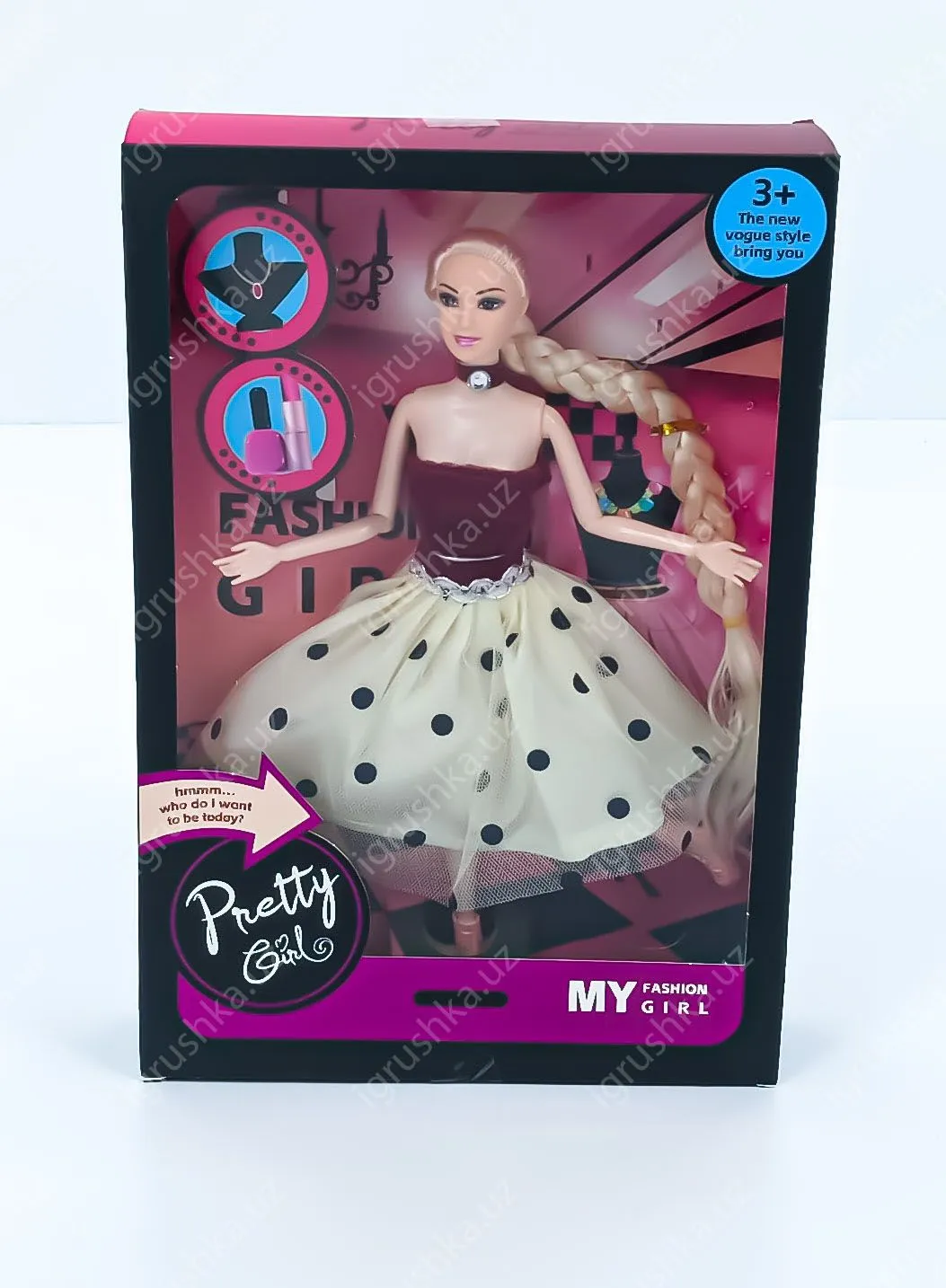 картинка Шарнирные кукла, игрушки для девочек, подарок дочке от магазина igrushka.uz