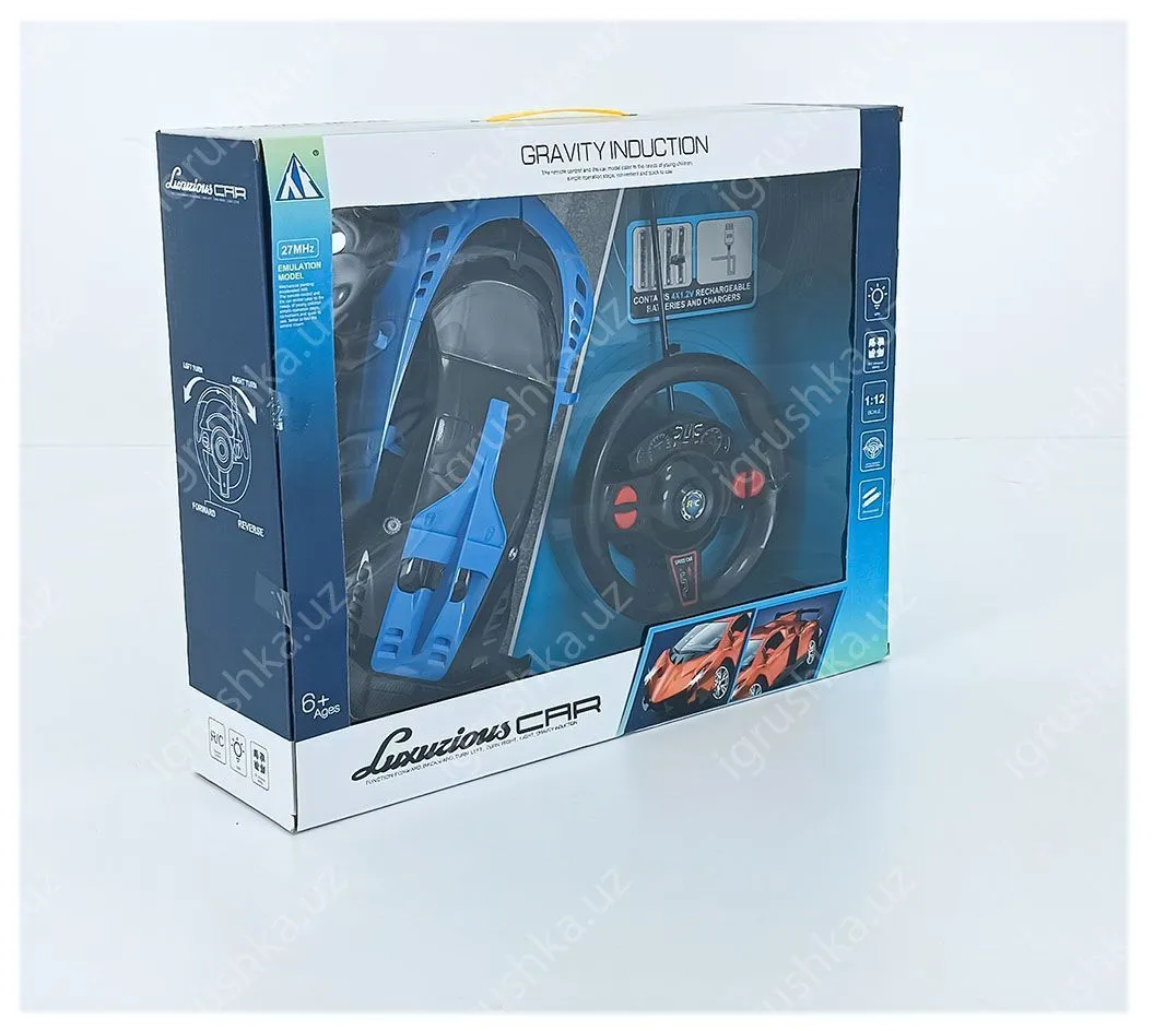 картинка Машинка на радиоуправлении с рулем LAMBORGHINI от магазина igrushka.uz