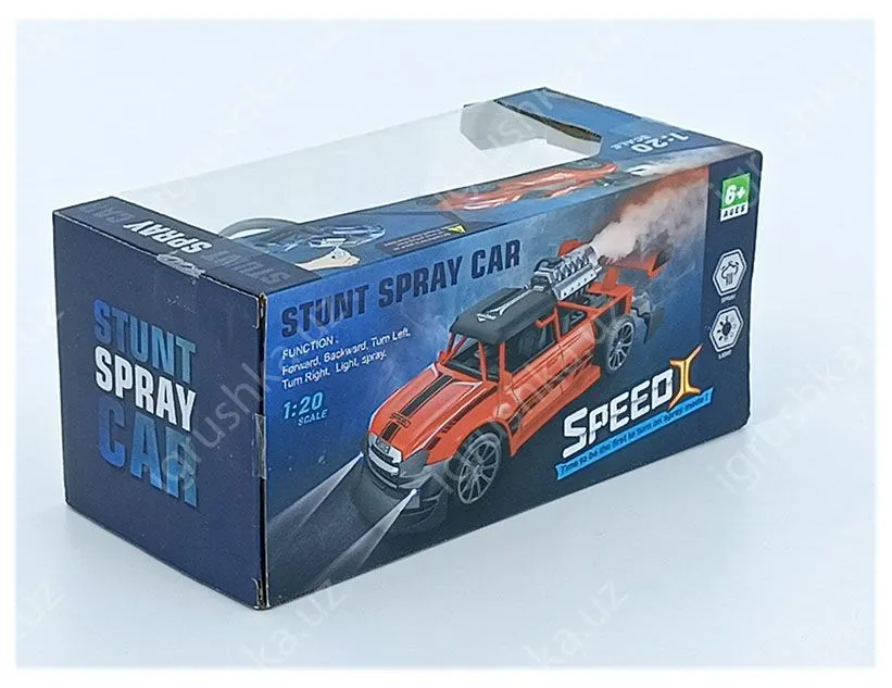 картинка Полицейская машина с дымом и с пультом 660-2 от магазина igrushka.uz