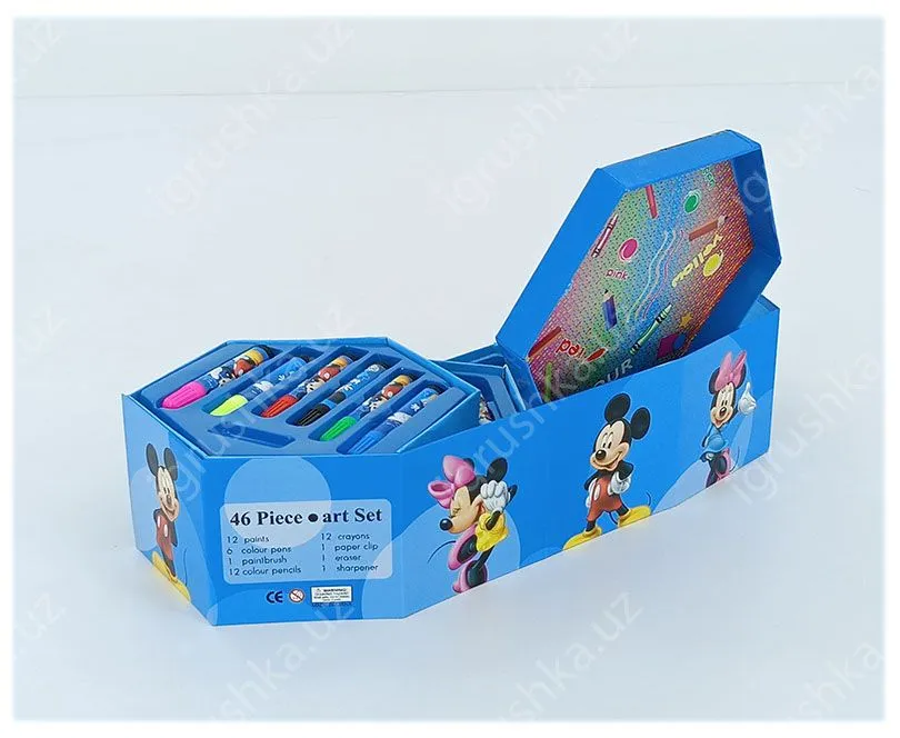 картинка Детский набор для творчества 46 предметов от магазина igrushka.uz