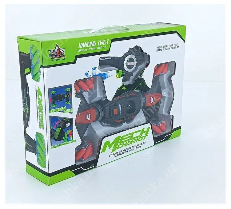 картинка Радиоуправляемые машины с пушкой "Willesu Toys Mech Chariot" от магазина igrushka.uz