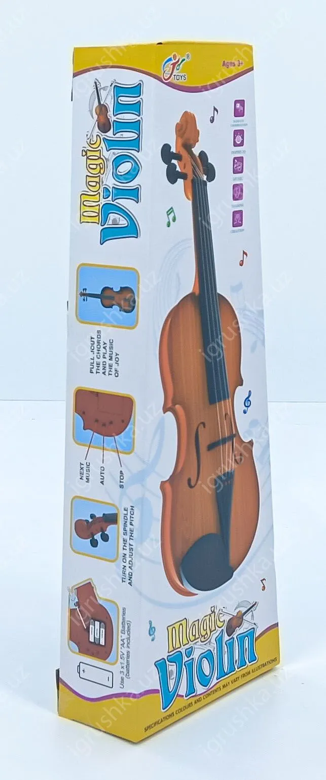 картинка Игрушка музыкальная Скрипка "Musicians" 'Magic Violin', звуковые эффекты от магазина igrushka.uz