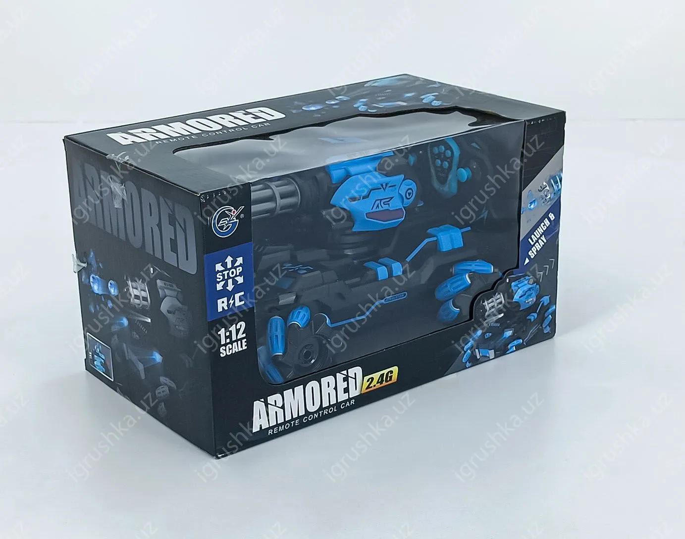 картинка Радиоуправляемая стреляющих дрифт-Танк стреляющий орбиз ARMORED 2.4G от магазина igrushka.uz