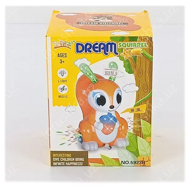 картинка Игрушка "Белка", на бат., свет/звук от магазина igrushka.uz