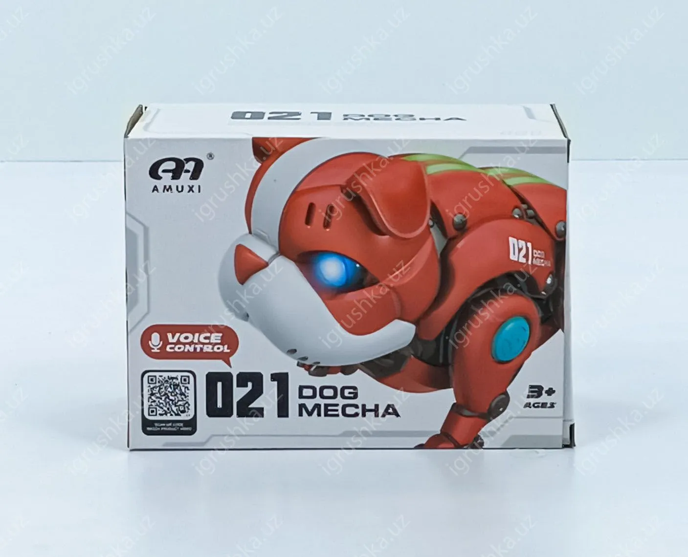 картинка Электрический робот-доспех "Mecha Dog Armor" умное Голосовое управление, звук, светильник от магазина igrushka.uz