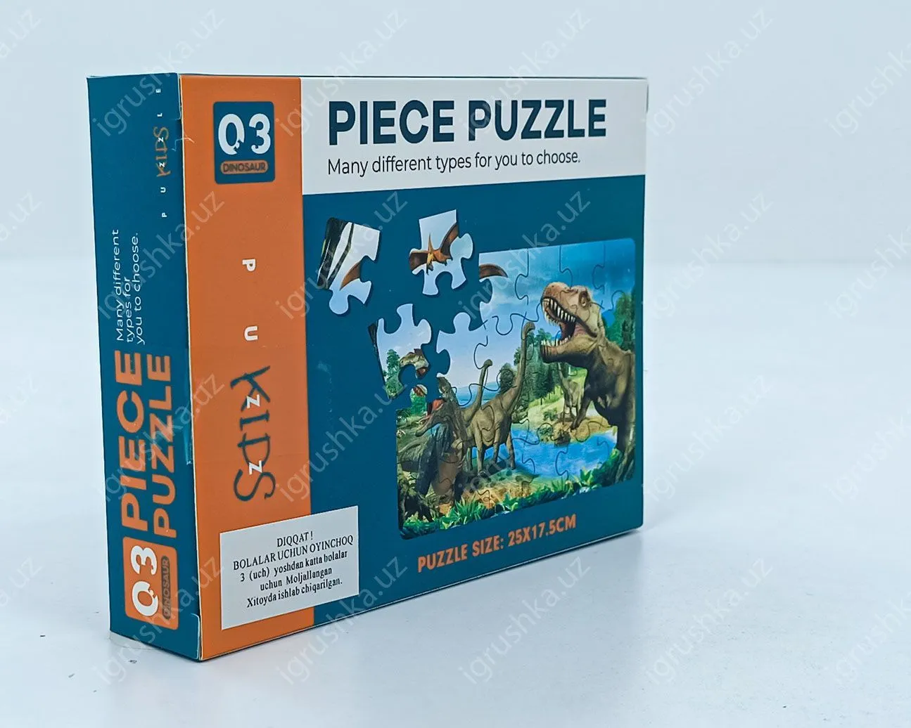 картинка Пазлы для детей 24 элементов "Парк Юрского периода" от магазина igrushka.uz