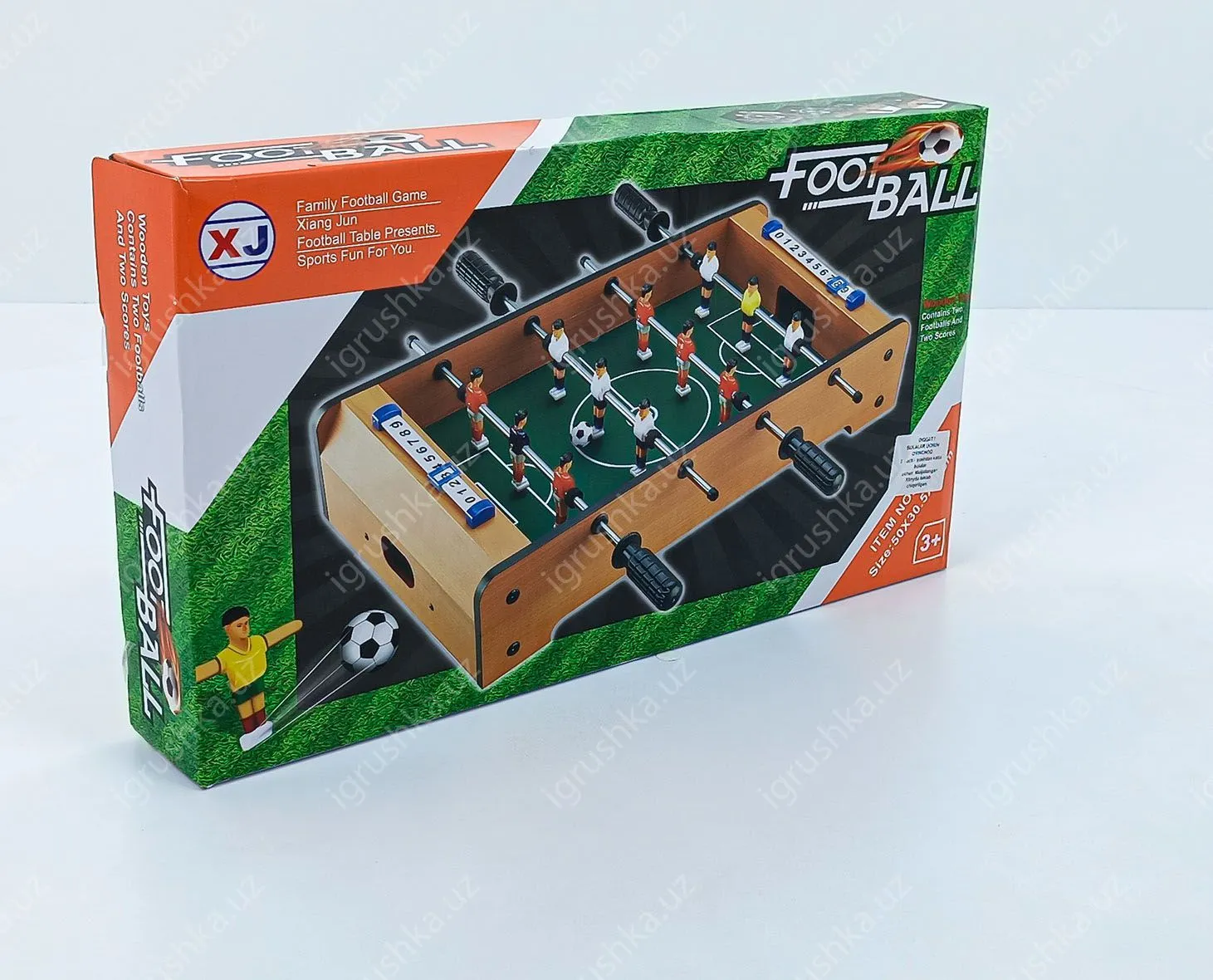 картинка Настольные мини-футбольные спортивные игрушки, деревянный XJ801 от магазина igrushka.uz