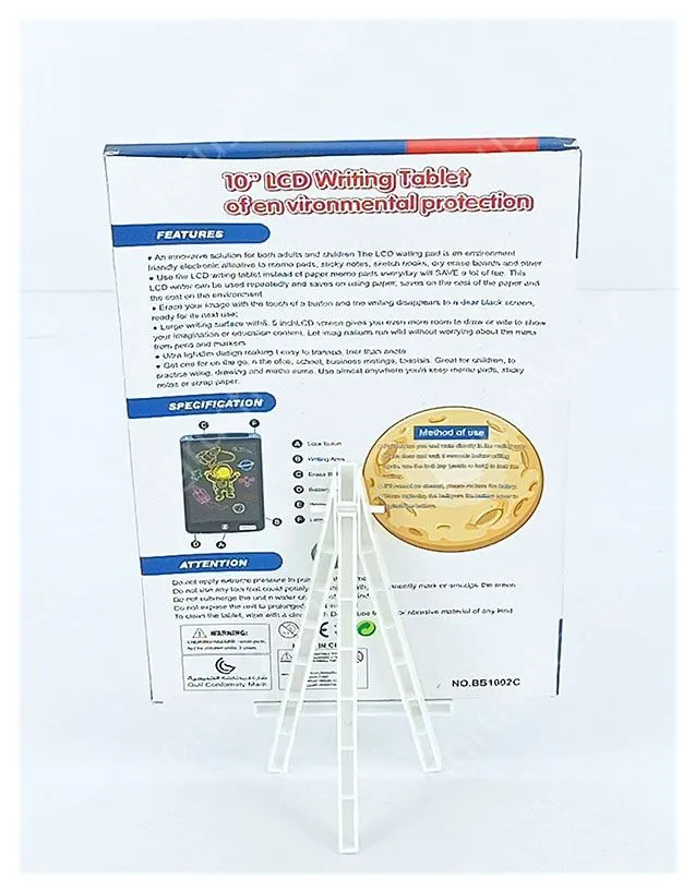 картинка Детский планшет доска для рисования со стилусом LCD Writing Tablet, 10" для детей от магазина igrushka.uz