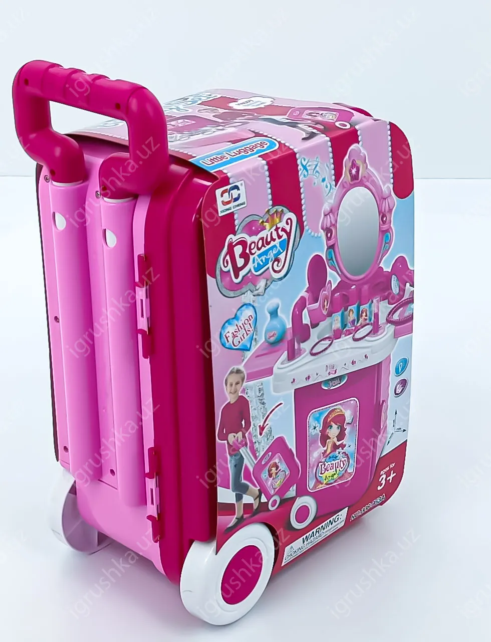 картинка Игровой набор косметики Салон красоты, чемоданчик 008-953a от магазина igrushka.uz